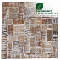 Mosaik Fliesen - Cocomomosaic Envi - Puzzle White Wash