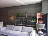 Farbputze in Betonoptik