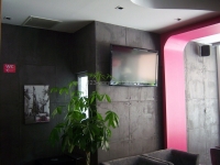 Farbputze in Betonoptik