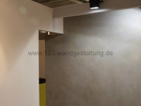 Farbputze in Betonoptik