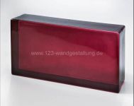 Glasbausteine - Mattone Artiko - Reddish Purple