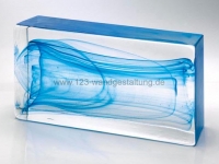 Glasbausteine - Mattone Classic - Celeste 003