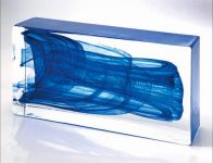 Glasbausteine - Mattone Classic - Blue 101