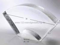 Glasbausteine Mattone - 1-4 di Corona Circolare
