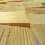 Holzpaneele Blocks - Gently aus Fichtenholz
