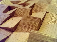 Holzpaneele- Blocks - Ramp - Fichte / Tanne