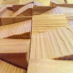 Holzpaneele- Blocks - Ramp - Fichte / Tanne