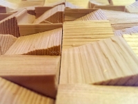 Holzpaneele- Blocks - Ramp - Fichte / Tanne