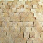 Holzverkleidung Blocks Fichte / Tanne mit geschliffener Oberfläche