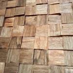 Holzverkleidung Blocks - Gently 5 x 5 cm - Nussholz
