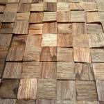 Holzverkleidung Blocks - Gently 5 x 5 cm - Nussholz
