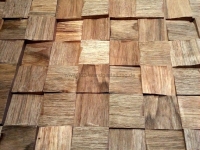 Holzverkleidung Blocks - Gently 5 x 5 cm - Nussholz