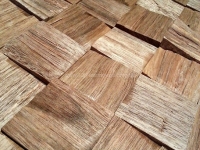 Holzverkleidung Blocks - Gently 5 x 5 cm - Nussholz