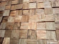 Holzverkleidung Blocks - Gently 5 x 5 cm - Nussholz