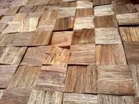 Holzverkleidung Blocks - Gently 5 x 5 cm - Nussholz