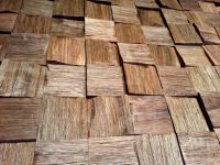 Holzverkleidung Blocks - Gently 5 x 5 cm - Nussholz