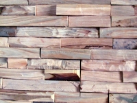 Holzverkleidung Woody-Panels - Cuts - Chestnut