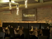 Ladenbau - Restaurant Vinorosso - Wandpaneele Bari