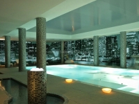 Mosaikfliesen Glassdecor im Badezimmer