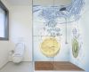 Mosaikfliesen Glassdecor im Badezimmer