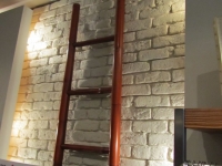 Kunststeinpaneele Manhatten weiss - Ladenbau Modegeschäft