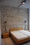 Mediterrane Wandgestaltung mit Marsalla - antik-grau - Schlafzimmer