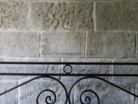 Kunststeinpaneele Mostar - Steinwand im Schlafzimmer