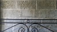 Kunststeinpaneele Mostar - Steinwand im Schlafzimmer