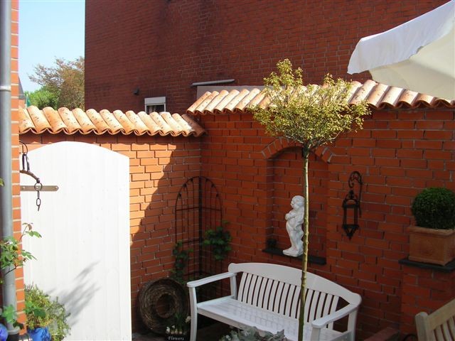 Dachziegel - Mönch und Nonne - Farbe Vieja Castilla