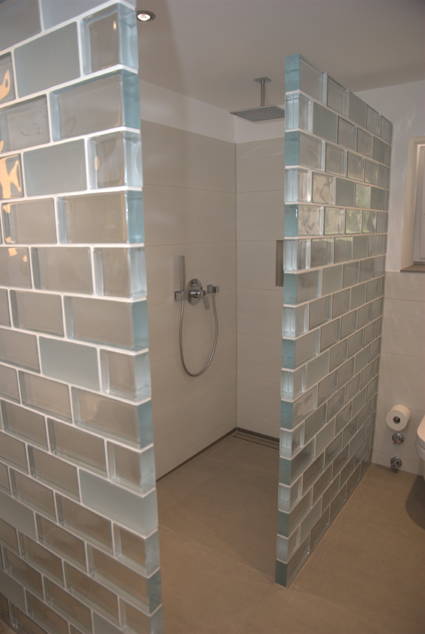 Glasbausteine Badezimmer
