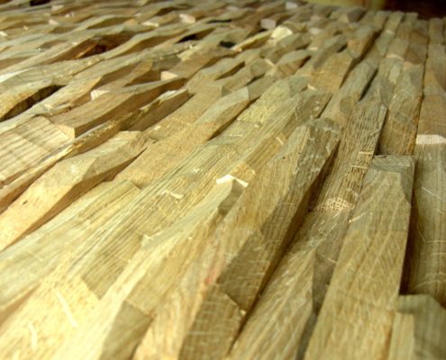 Holzverkleidung - For-Rest Cuts Eiche
