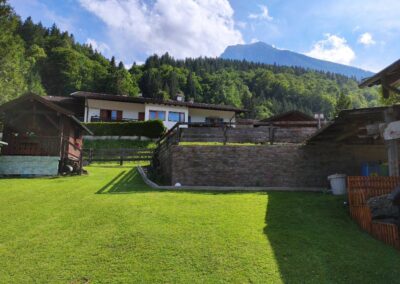 Kunststeinpaneele Amalfi - Gartenmauer