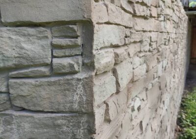 Kunststeinpaneele Amalfi - Gartenmauer