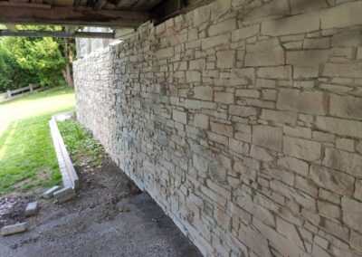 Kunststeinpaneele Amalfi - Gartenmauer