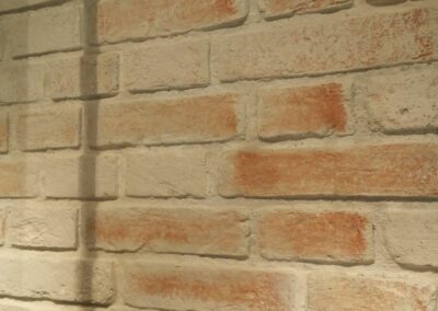 Kunststeinpaneele Queens - Ziegelwand - Ladenbau - Store