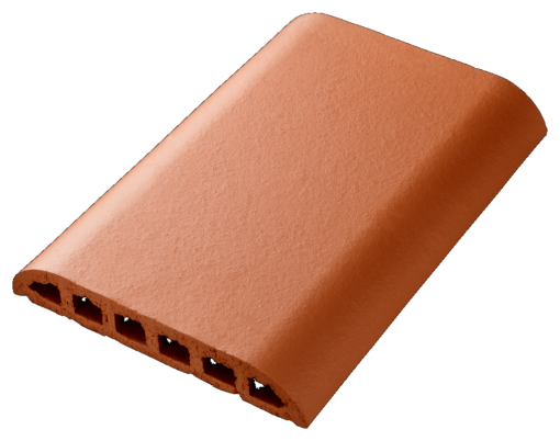 Mauerabdeckung - Chaperon Plate Grande - Rouge