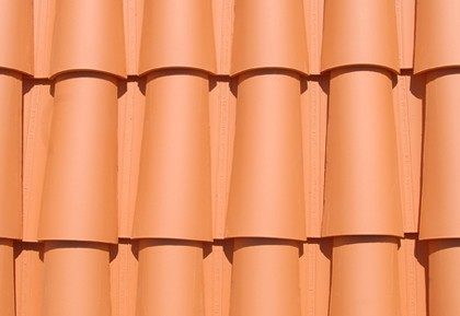 Mauerabdeckung mit Mönch Nonne - Teja Curva Rojo (naturrot)