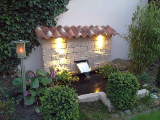 Mönch Nonnen Ziegel - Toscana - Medievale - Gartenmauer