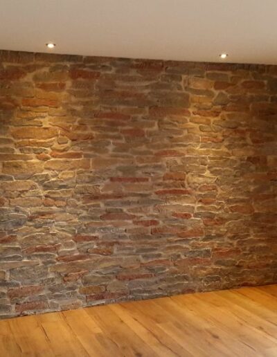 Steinwand Canonau - Multicolor - Wohnzimmer